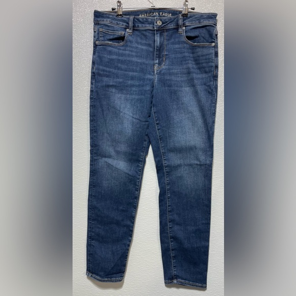 American Eagle Outfitters Denim - American Eagle Outfitters Indigo Straight Leg Pants